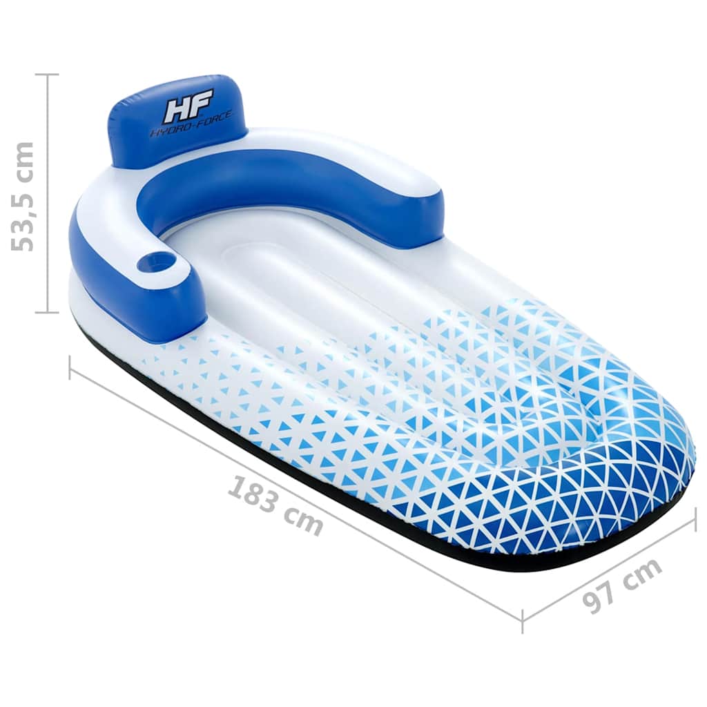 Hydro Force Schwimmliege 183x97 cm Blau