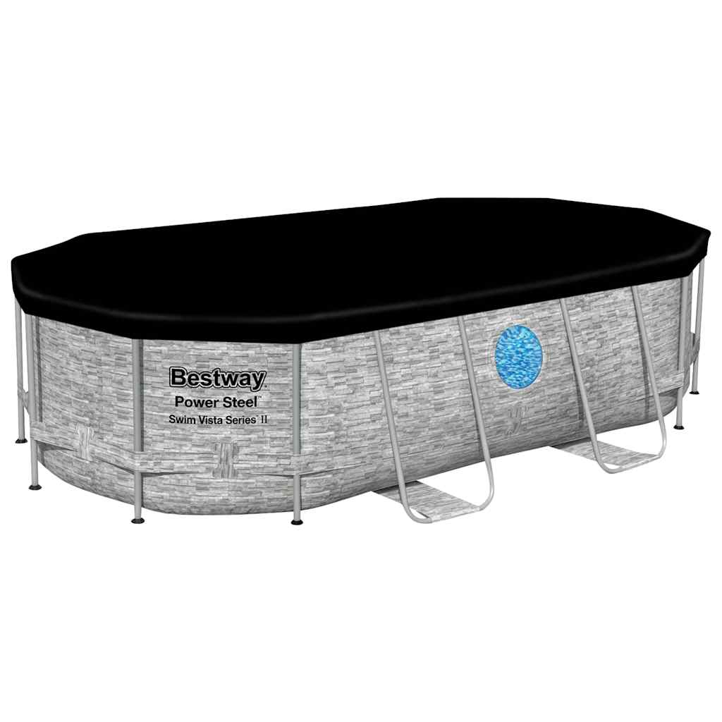 Power Steel Swimmingpool-Set 427x250x100 cm
