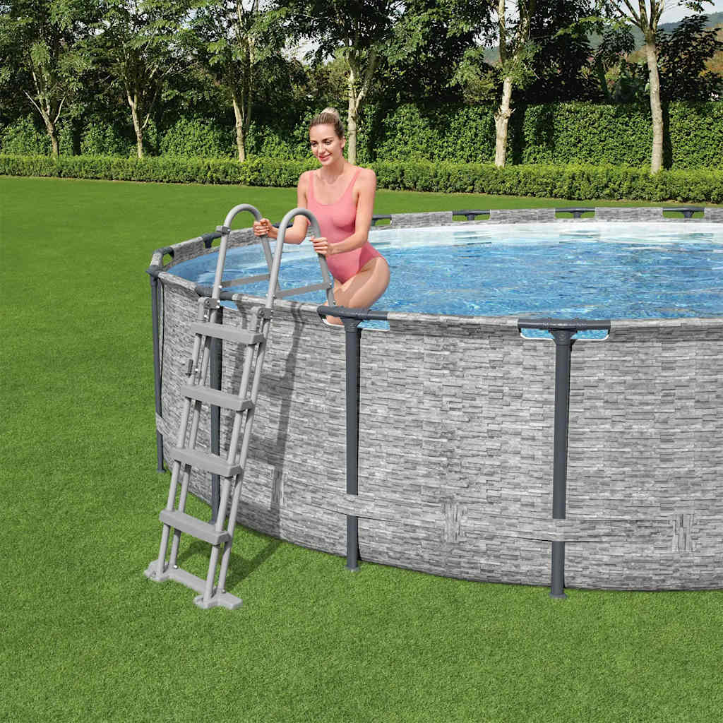 Power Steel Swimming Pool Rund 488x122 cm