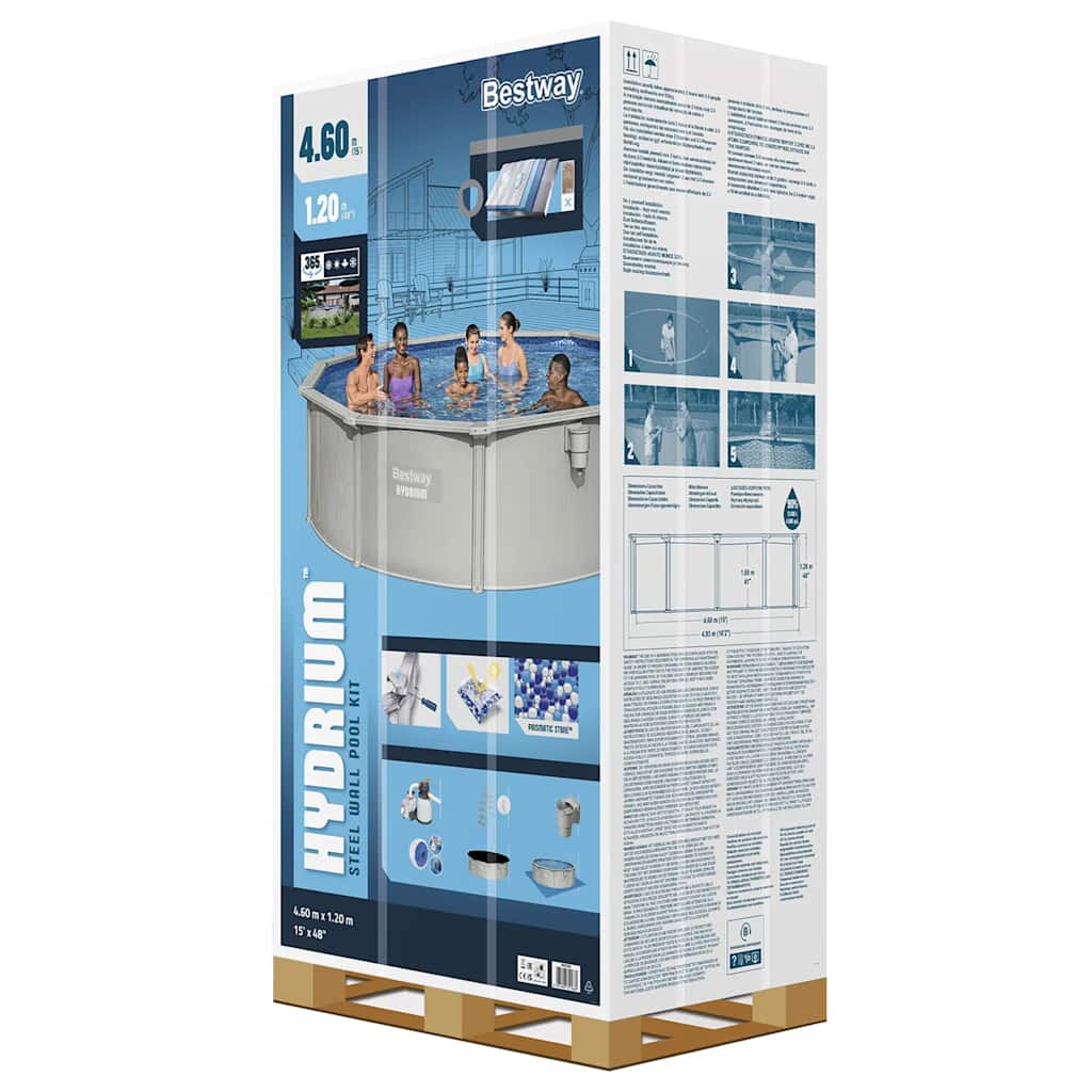 Hydrium Swimmingpool-Set 460x120 cm