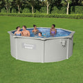 Hydrium Oberirdisches Frame-Pool Rund 360x120 cm