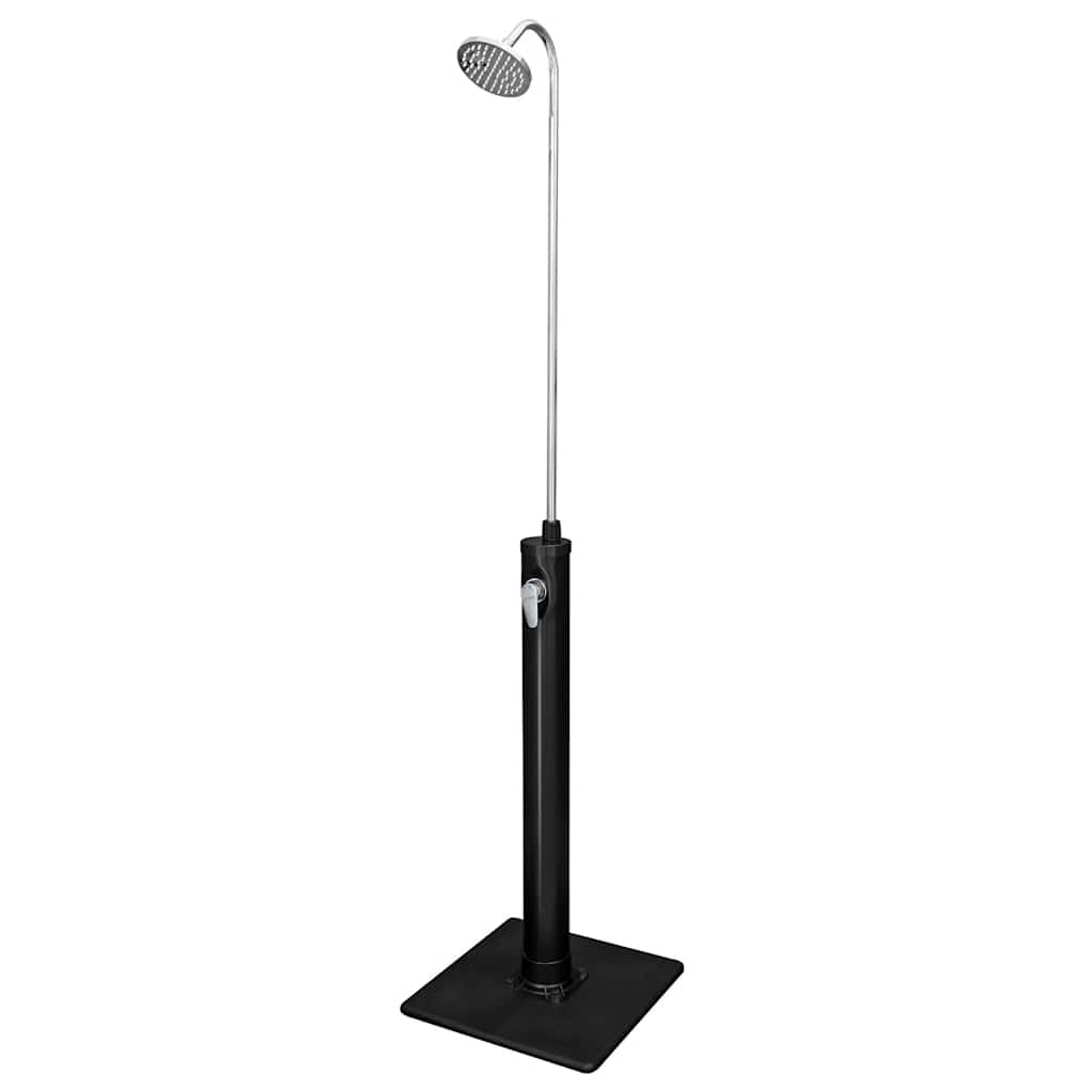 Gartendusche Solar Flow Schwarz 8 L