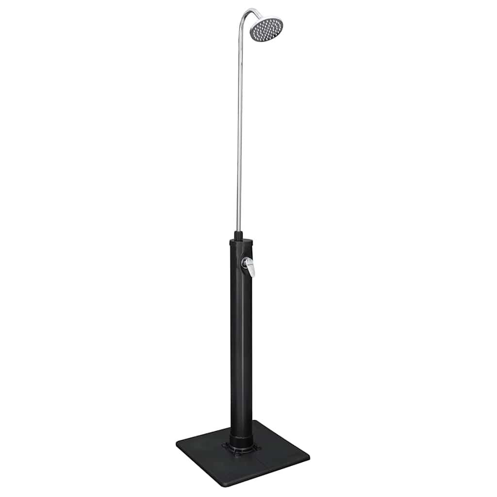 Gartendusche Solar Flow Schwarz 8 L