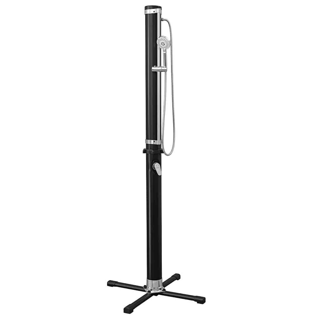 Gartendusche Solar Flow Schwarz 20 L