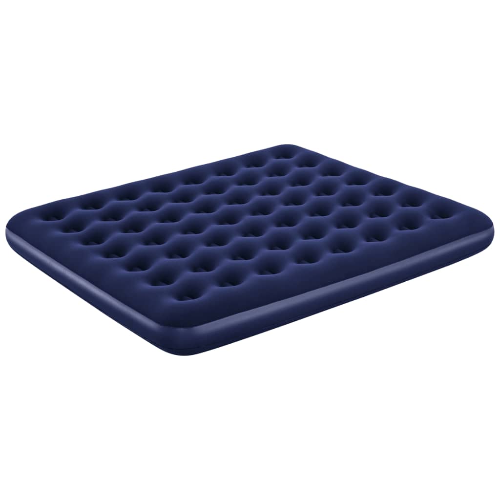 Luftmatratze Aufblasbar Beflockt 203x183x22 cm 67004