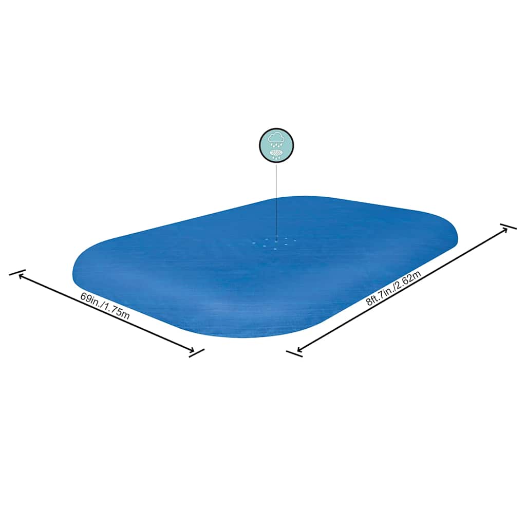 Flowclear Poolabdeckung 262x175x51 cm