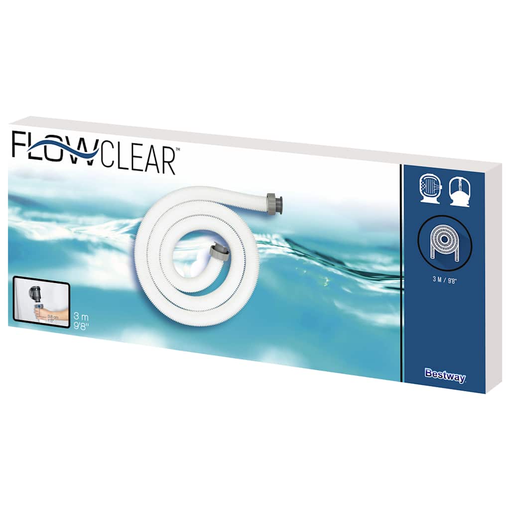 Flowclear Ersatzschlauch 38 mm