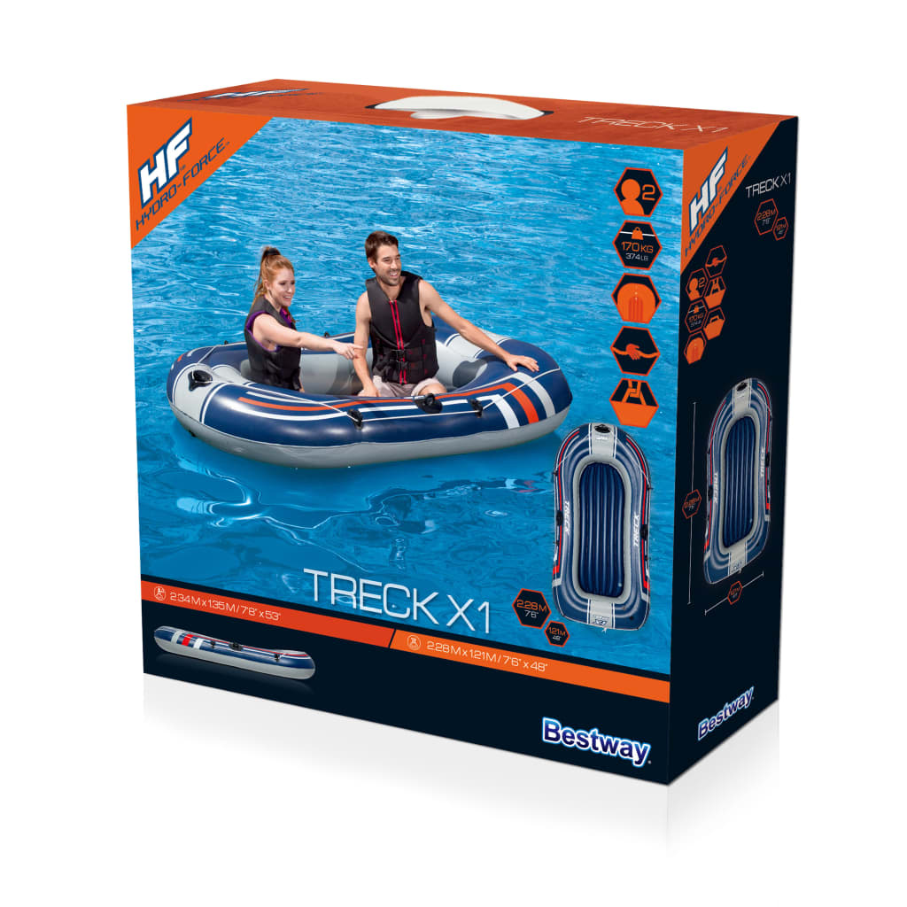 Bestway Hydro-Force Schlauchboot Treck X1 228x121 cm 61064