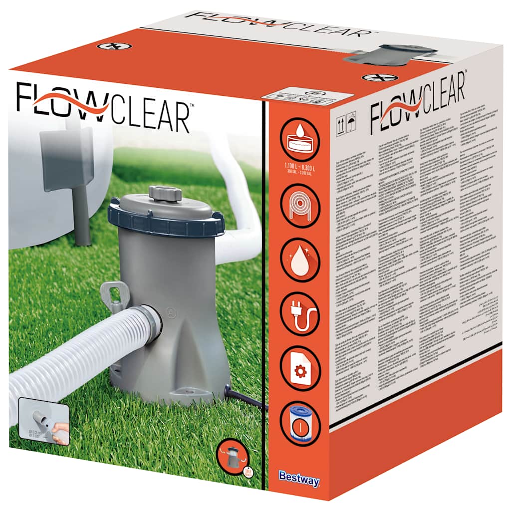 Flowclear Pool-Filterpumpe 1249 L