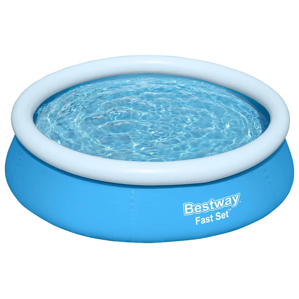 Fast Set Aufblasbarer Pool Rund 183x51 cm Blau