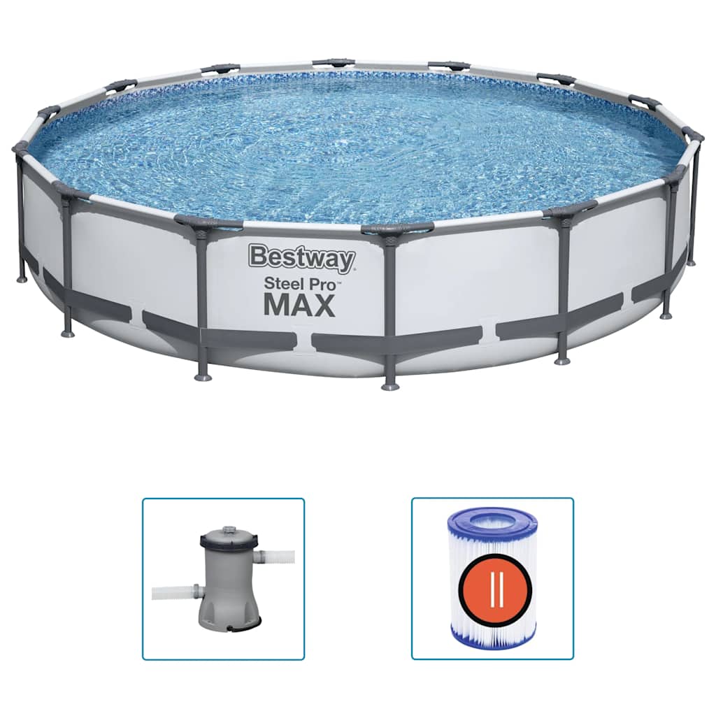 Steel Pro MAX Swimmingpool-Set 427x84 cm