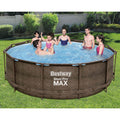 Steel Pro MAX Swimmingpool-Set Deluxe Series Rund 366x100 cm