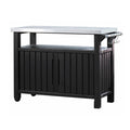 Gartentisch für Grill Unity Multifunktional XL Holzoptik