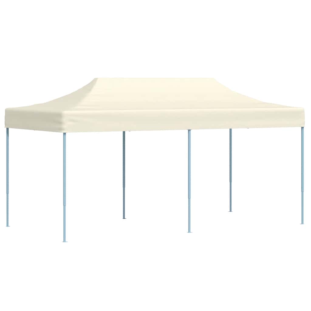 Faltzelt Pop-Up 3x6 m Cremeweiß