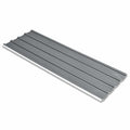 Dachpaneel 12 pcs Grau 129 x 45 cm Verzinkter Stahl