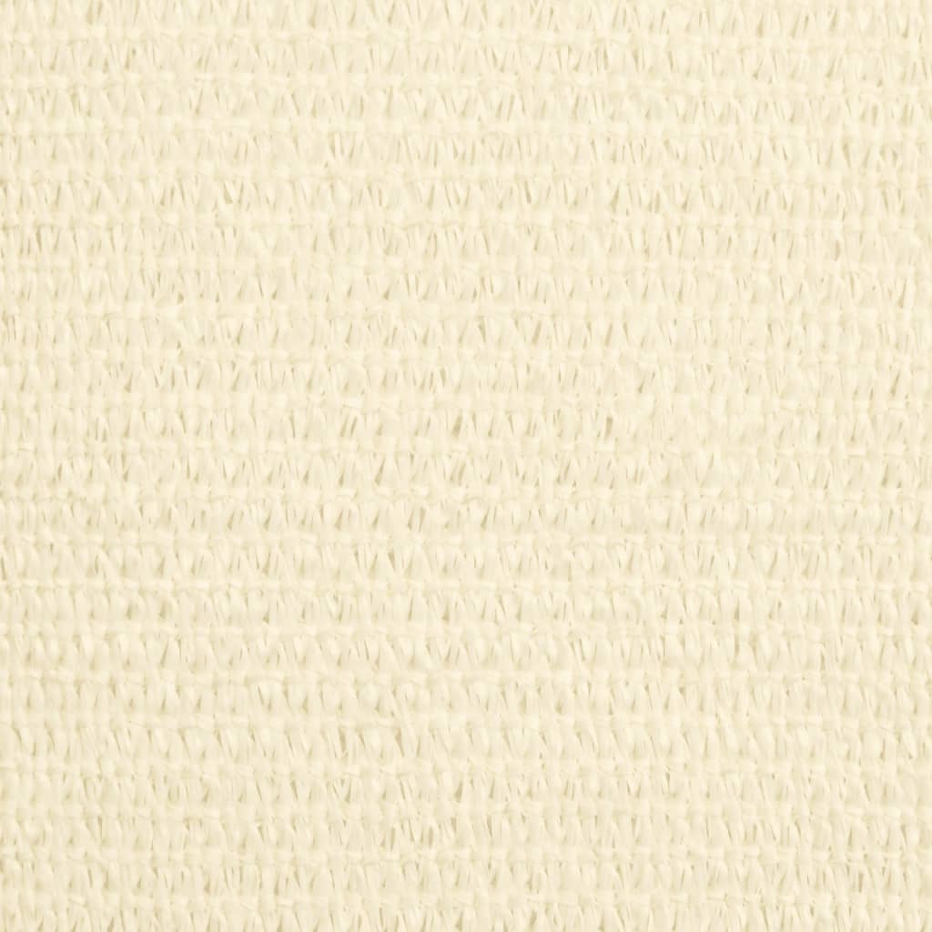 Sonnensegel HDPE Quadratisch 2 x 2 m Creme
