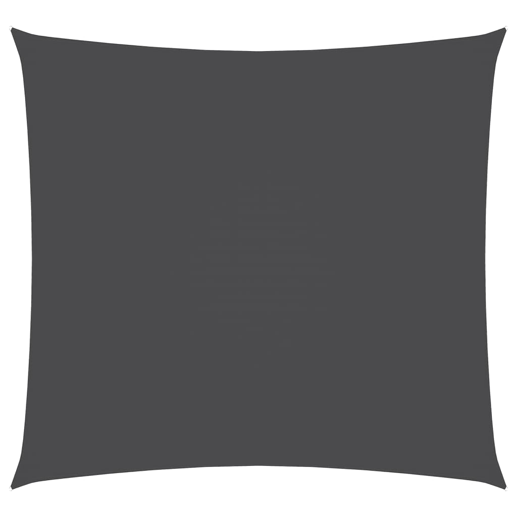 Sonnensegel Oxford-Gewebe Quadratisch 2x2 m Anthrazit