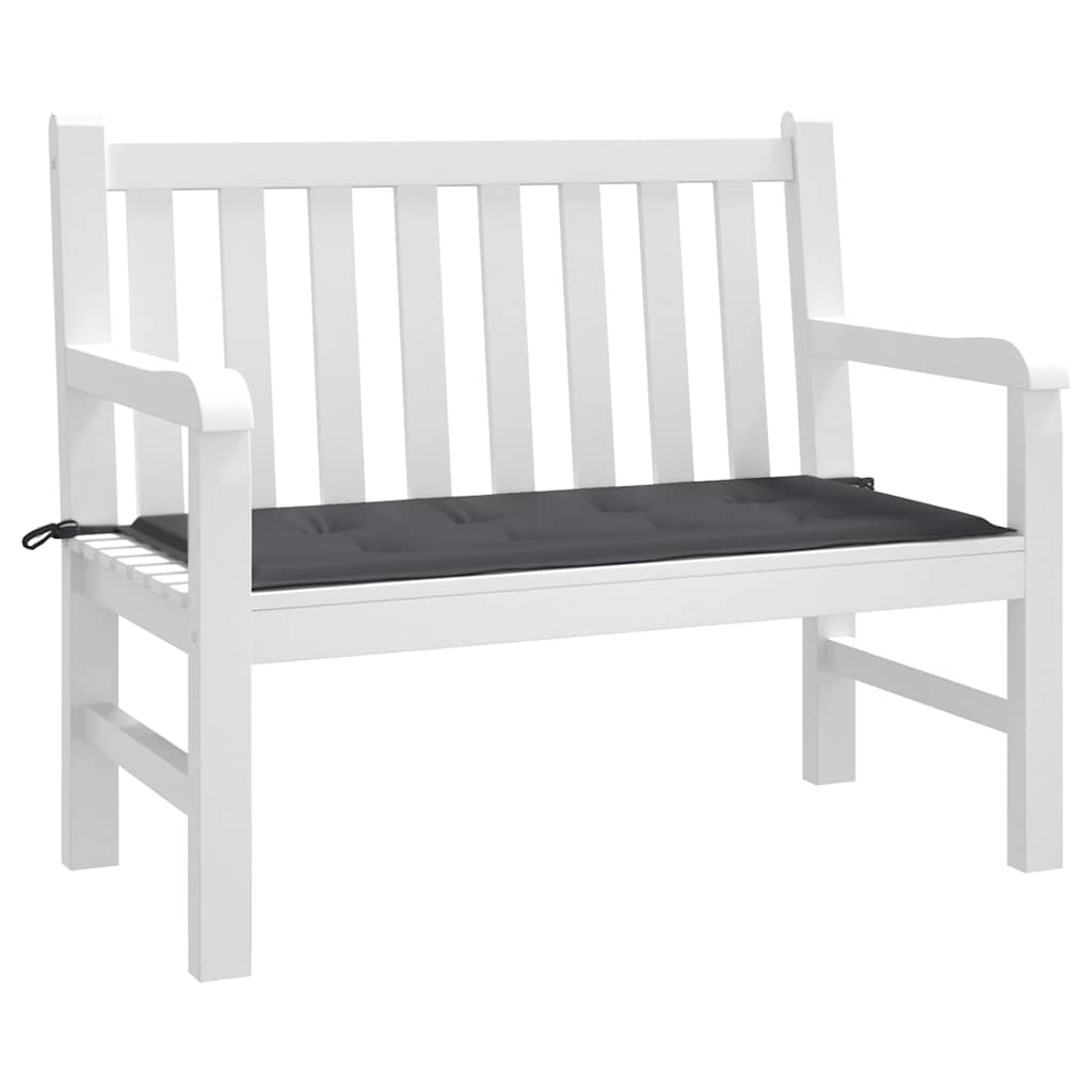 Gartenbank-Auflage Anthrazit 120x50x4 cm Oxford-Gewebe