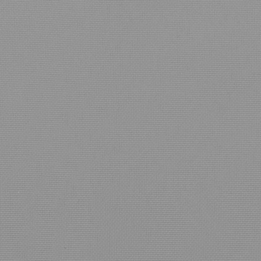 Gartenbank-Auflage Grau 100x50x4 cm Oxford-Gewebe