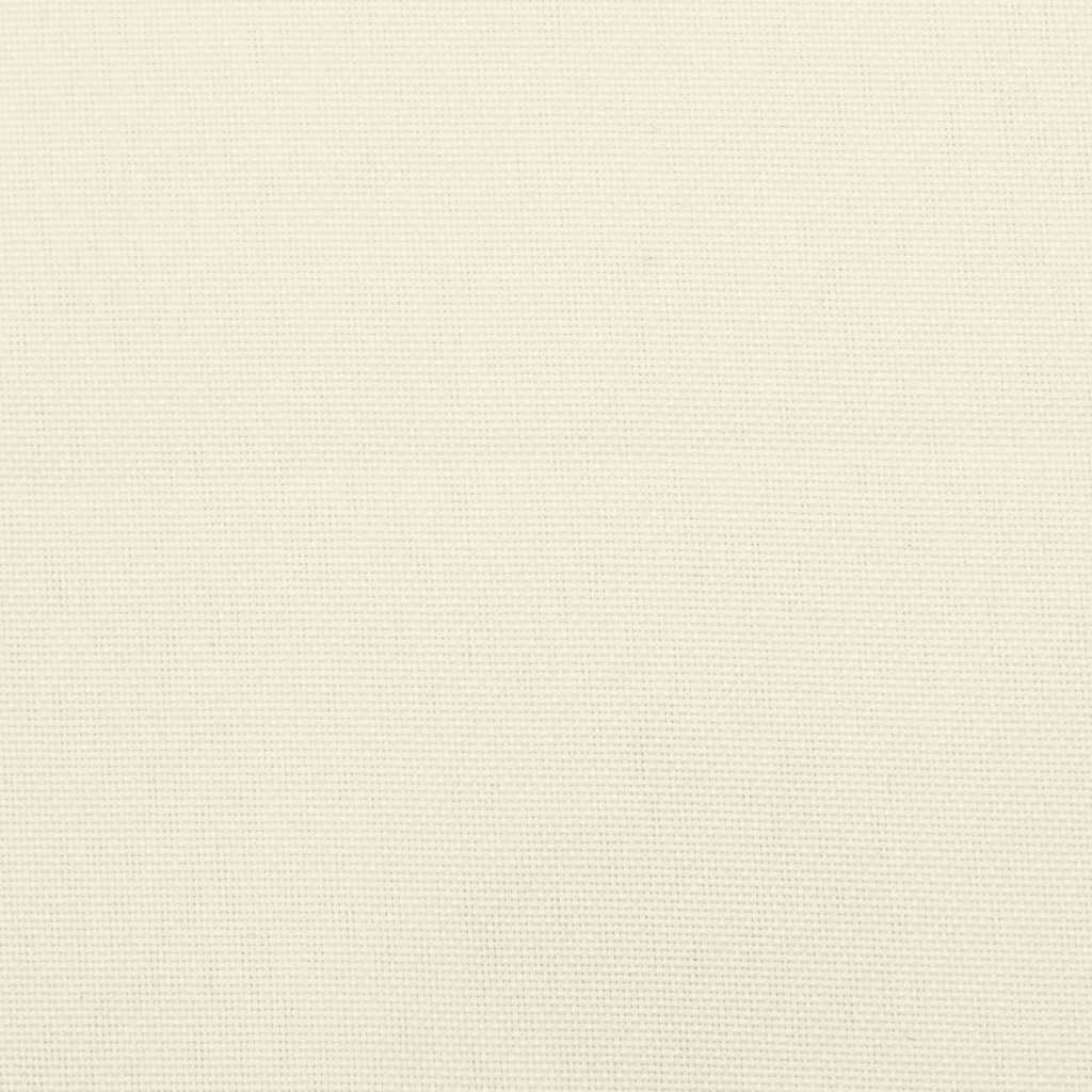 Gartenbank-Auflage Creme 120x50x3 cm Oxford-Gewebe