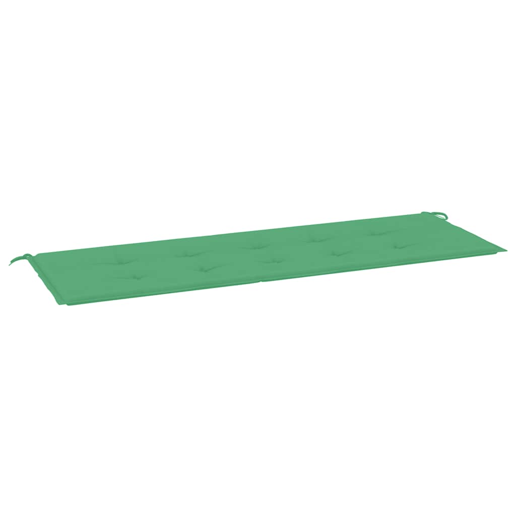 Gartenbank-Auflage Grün 150x50x3 cm Oxford-Gewebe