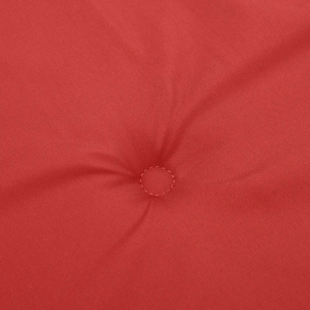 Gartenbank-Auflage Rot 120x50x4 cm Oxford-Gewebe
