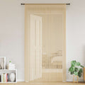 Fadenvorhänge 2 Stk. 100 x 250 cm Beige