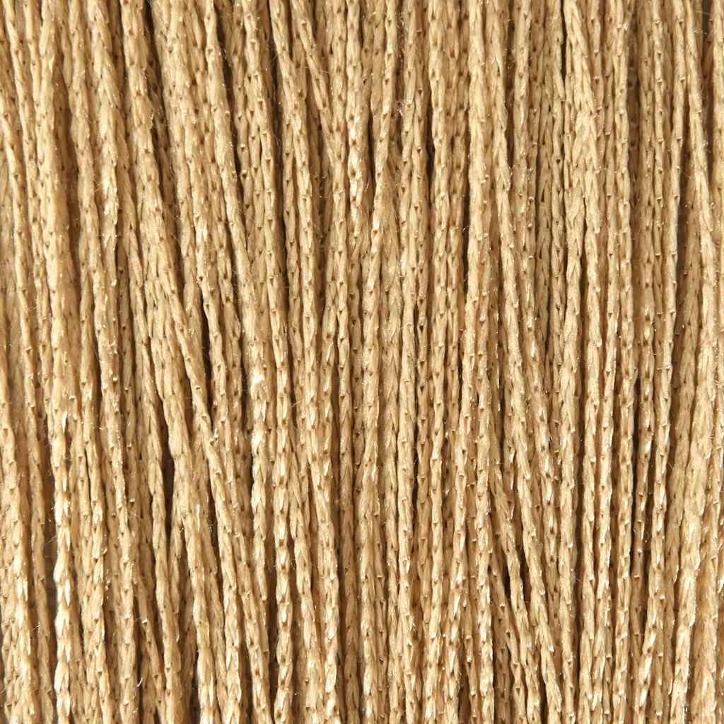 Fadenvorhänge 2 Stk. 140 x 250 cm Beige