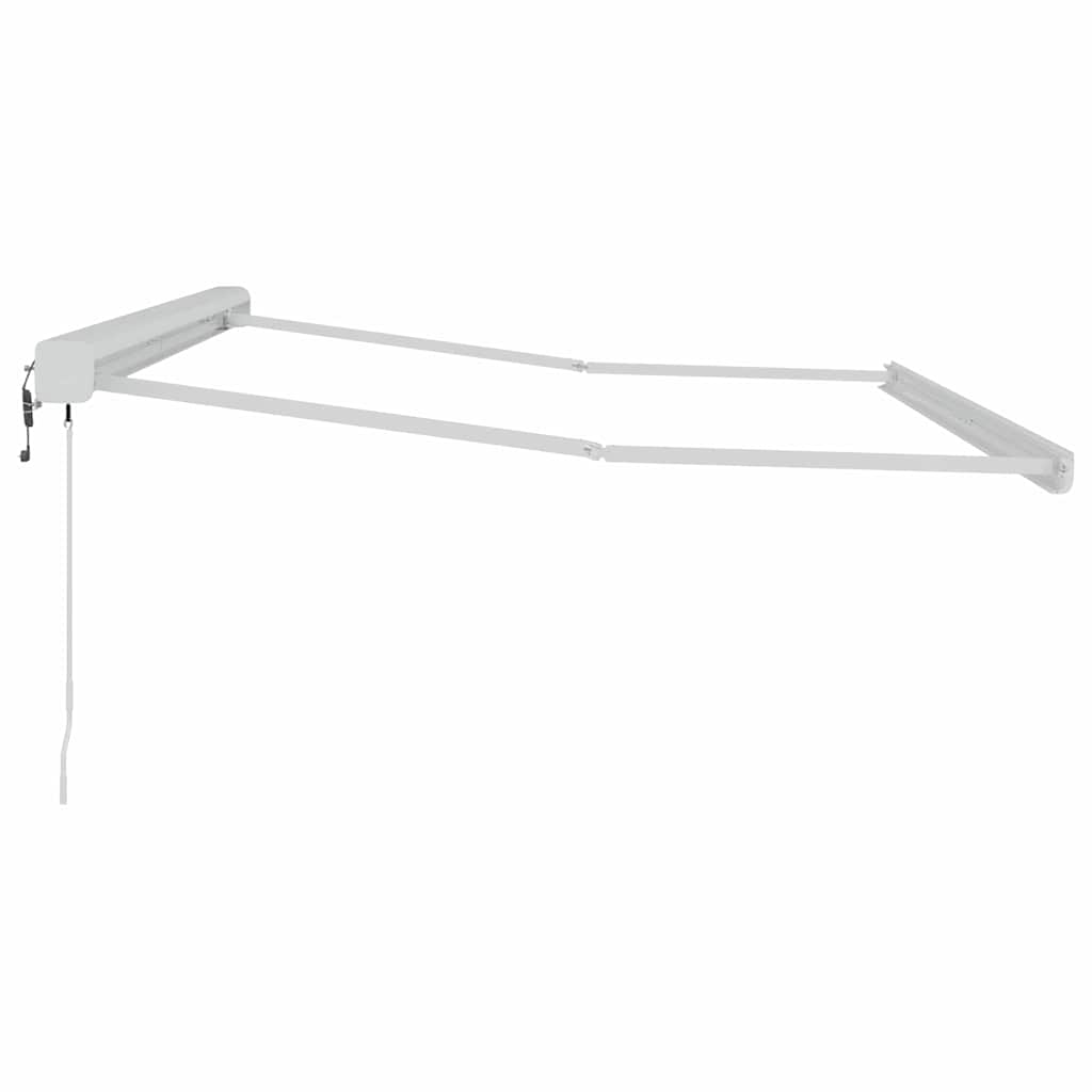 Markisenrahmen Weiß 350 x 250 cm Aluminium