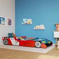 Rennwagen-Bett 90x200 cm Rot