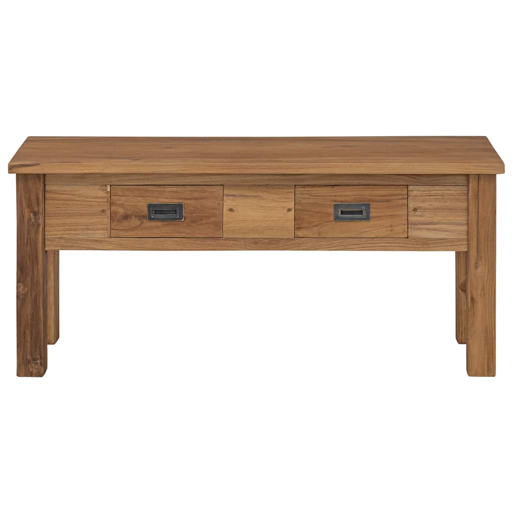 Flurbank Teak Massiv 90 x 30 x 40 cm