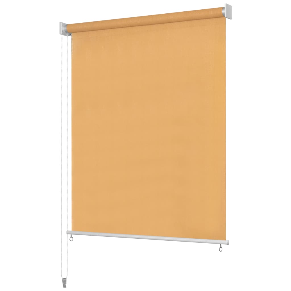 Außenrollo 220 x 140 cm Beige
