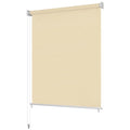 Außenrollo 120 x 230 cm Cremeweiß