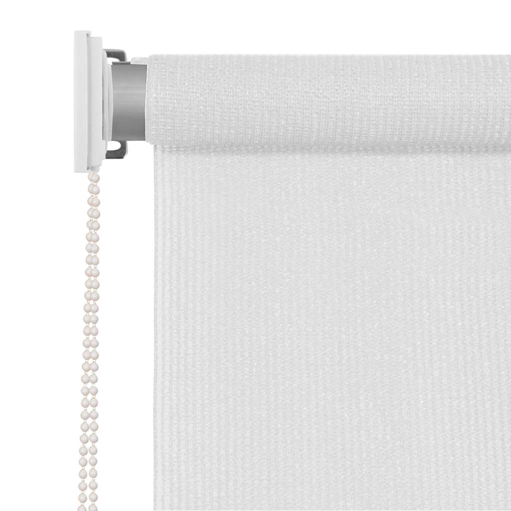 Außenrollo 240 x 140 cm Weiß