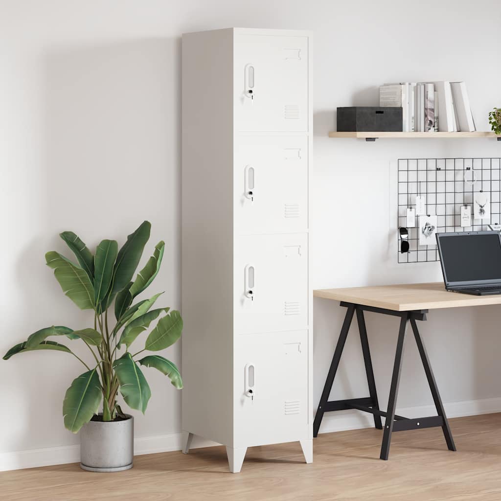 Schließfachschrank mit 4 Fächern 38x45x180 cm
