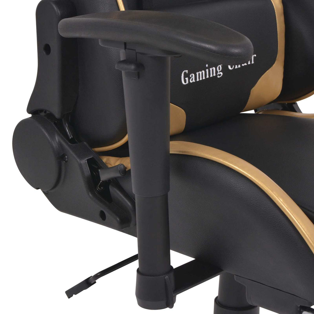 Gaming Stuhl Gold 70 x 71 x 136 cm Kunstleder