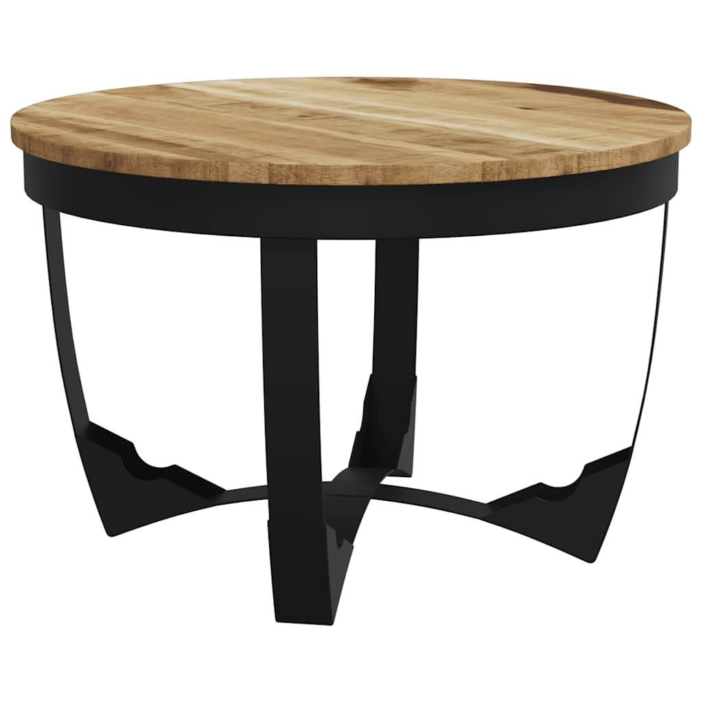 Couchtisch Raues Massivholz Mango 60x40 cm
