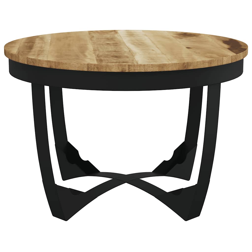 Couchtisch Raues Massivholz Mango 60x40 cm