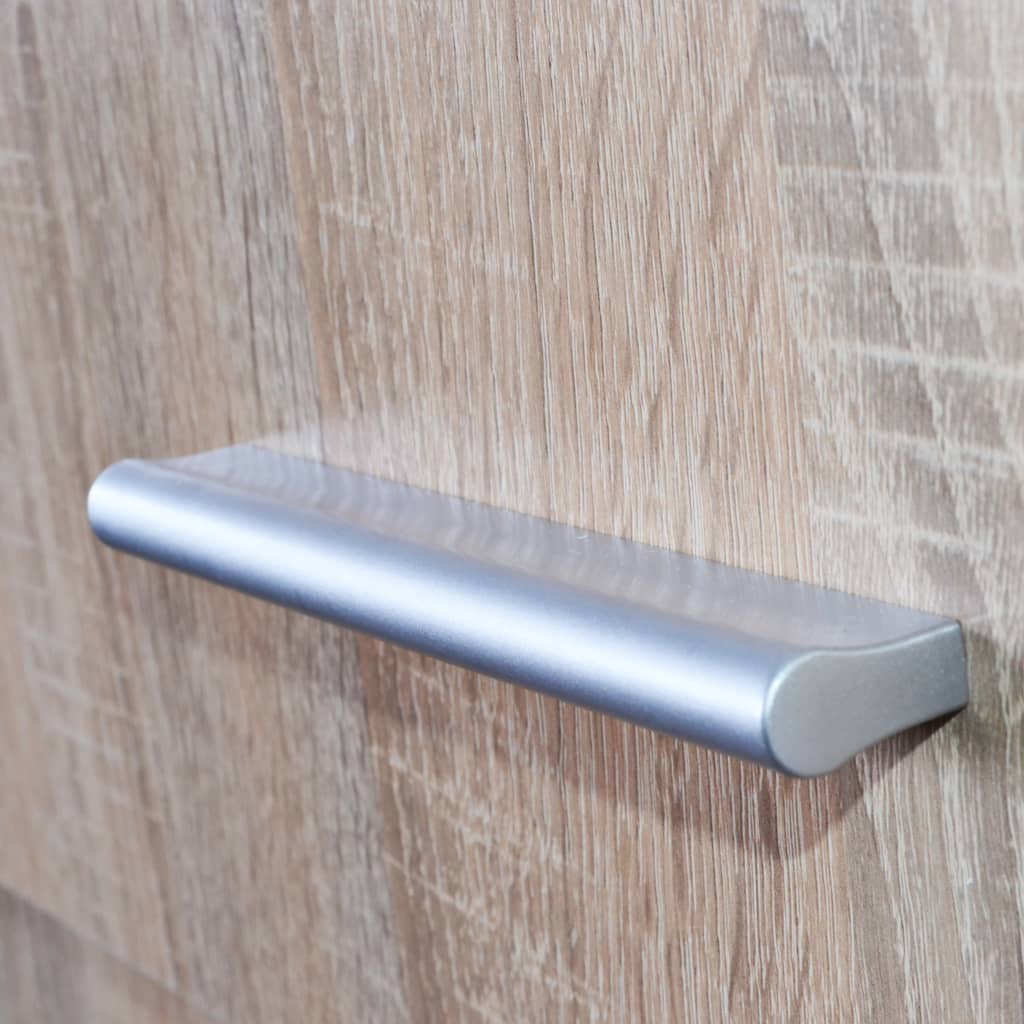 Kommode Holzwerkstoff 79x35x88 cm Eiche-Optik