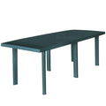 Gartentisch Grün 210x96x72 cm Kunststoff