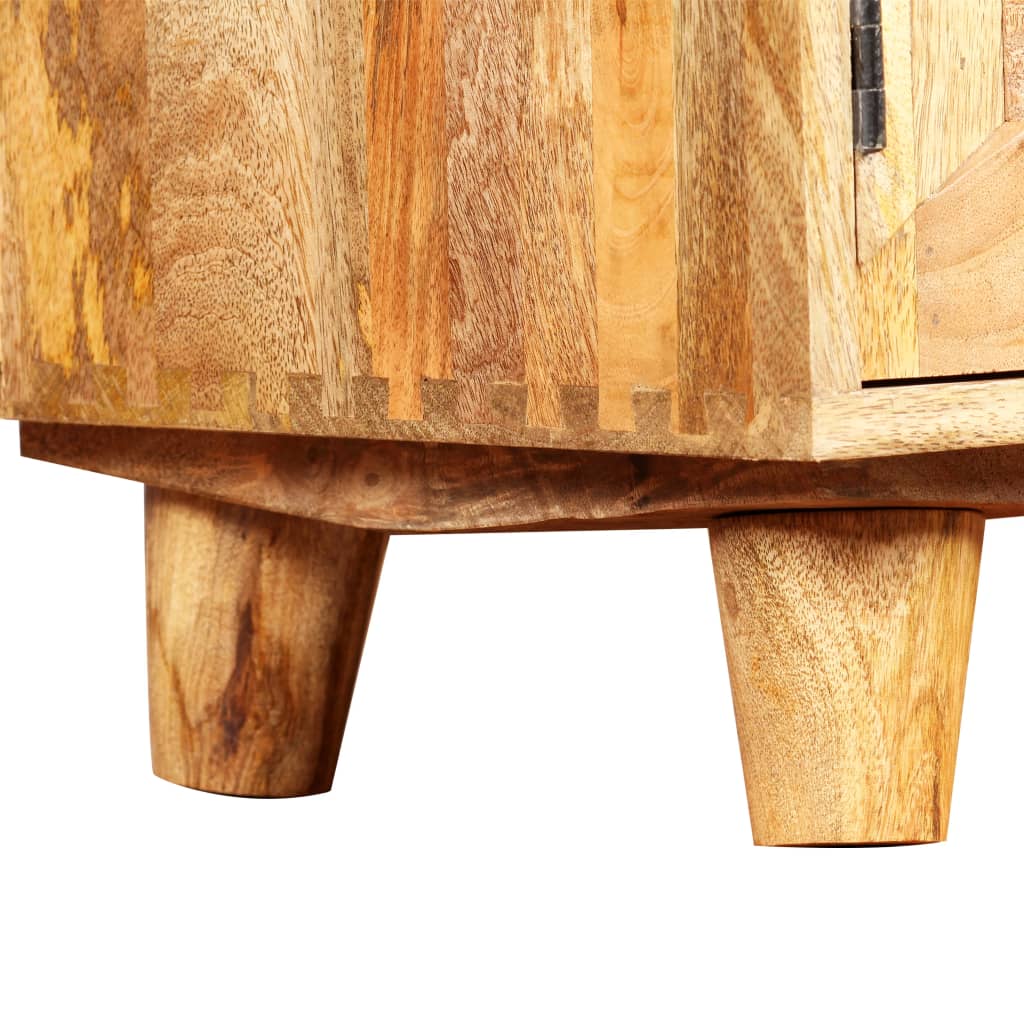 TV-Schrank Massivholz Mango 118x35x40 cm