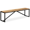 Sitzbank Massiv-Mangoholz 160x35x45 cm