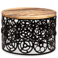 Couchtisch Massivholz Mango 60x40 cm