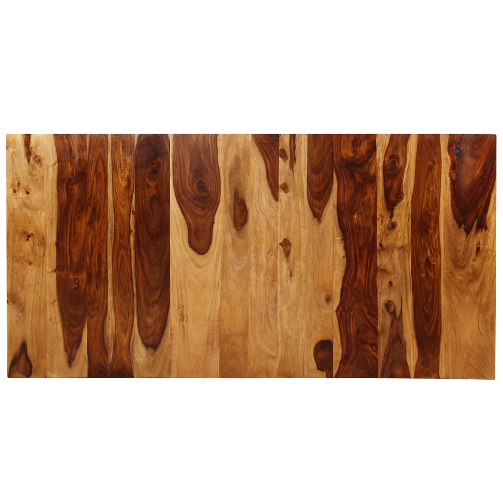 Esstisch Massivholz Akazie und Stahl 180 cm