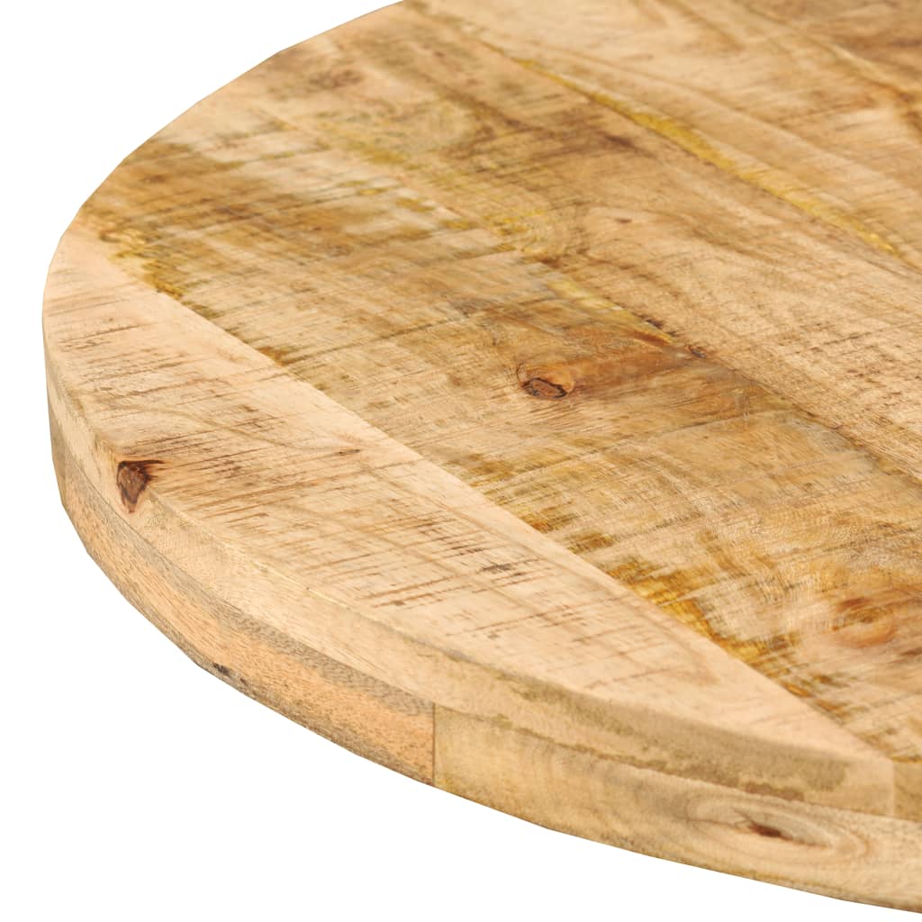 Esstisch Massivholz Mango und Stahl 180 cm