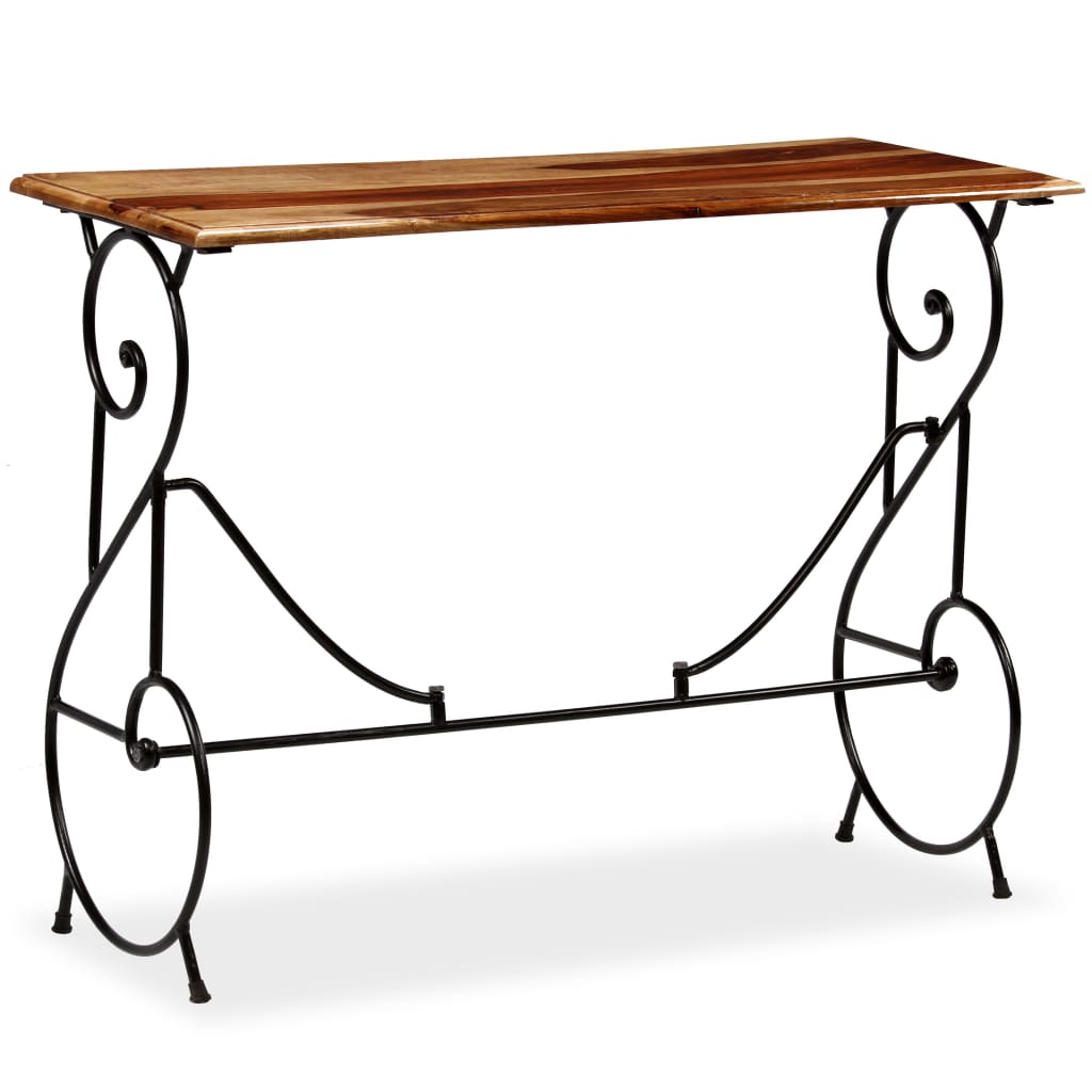Konsolentisch Massivholz Akazie 100 x 40 x 75 cm