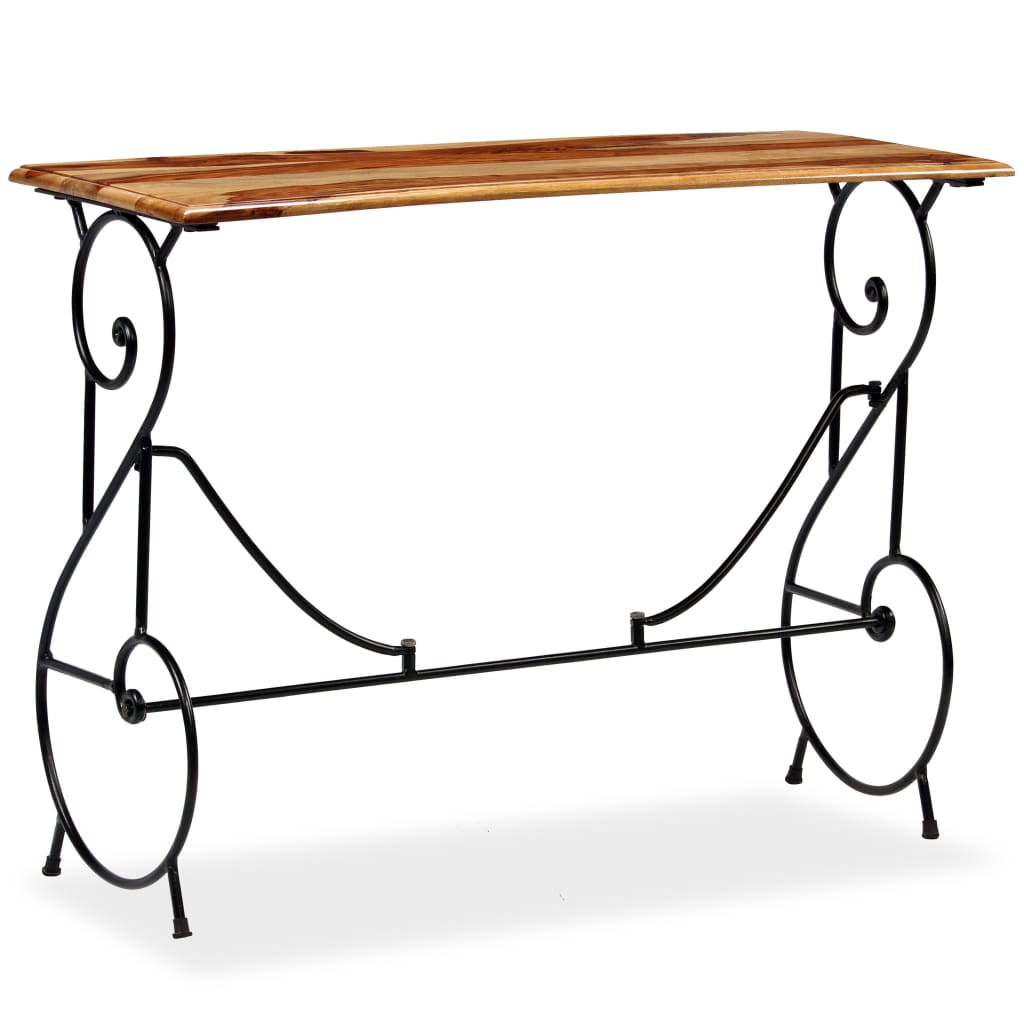 Konsolentisch Massivholz Akazie 100 x 40 x 75 cm