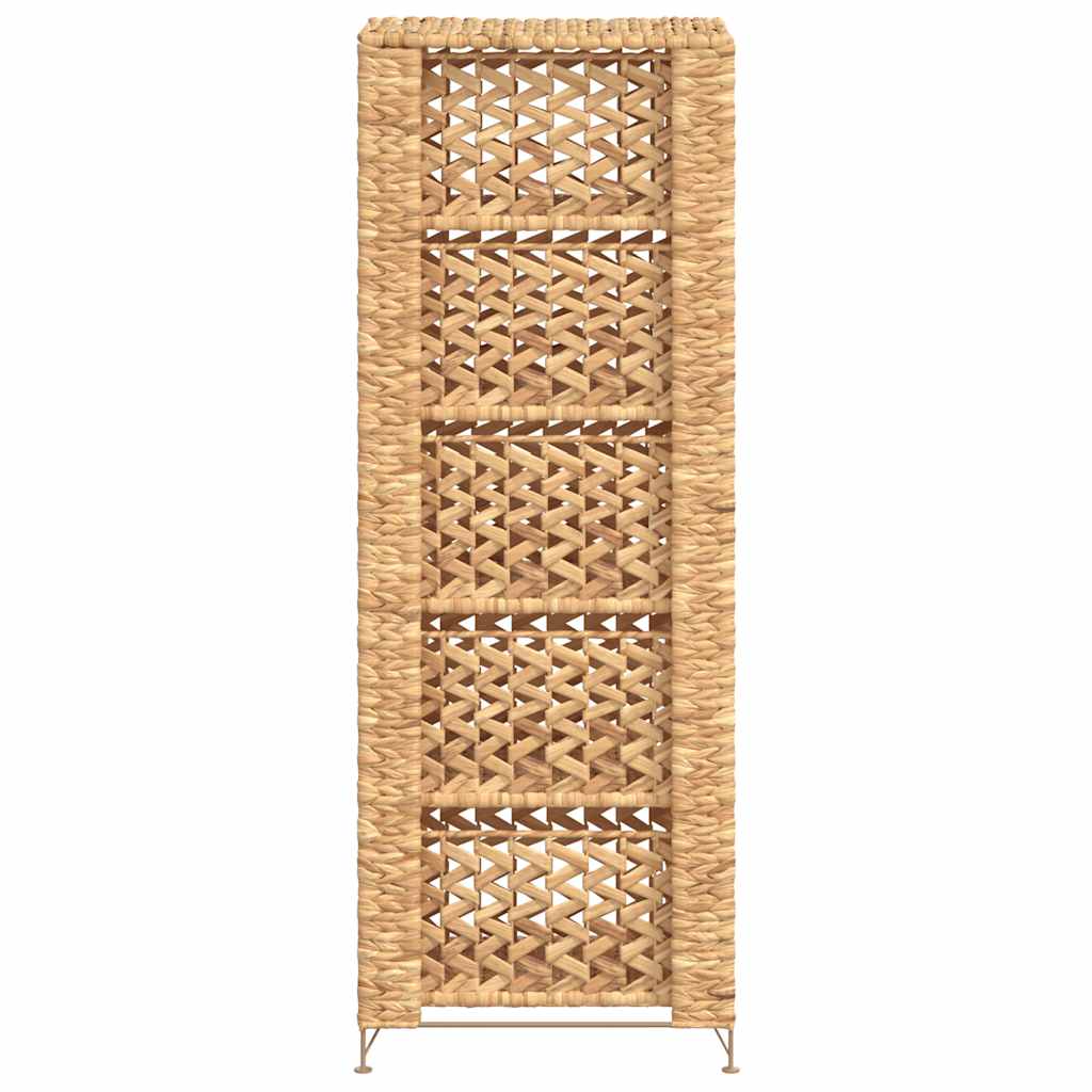 Standregal mit 5 Körben 25,5x37x100 cm Wasserhyazinthe