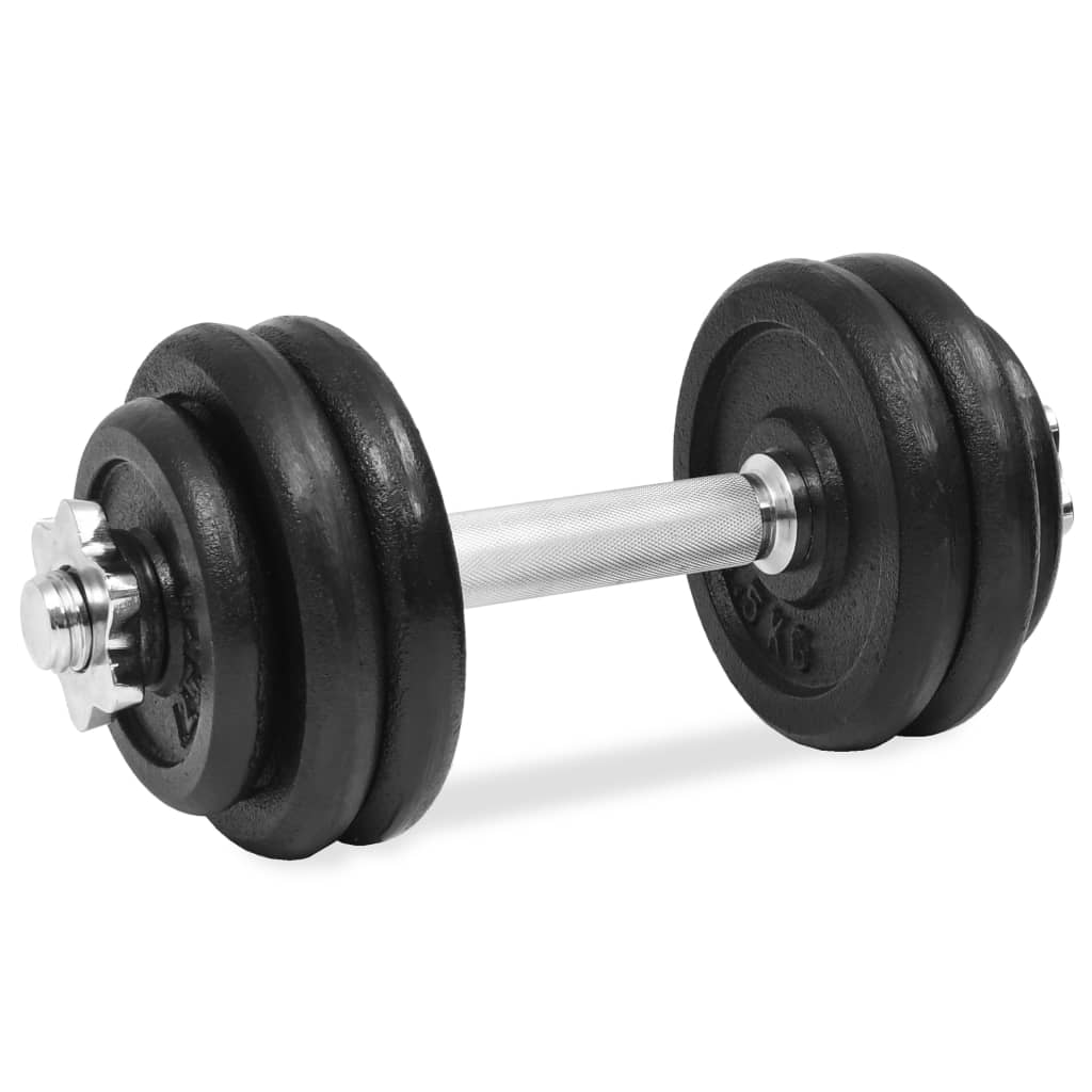 Hantelset 18-tlg. 30 kg Gusseisen