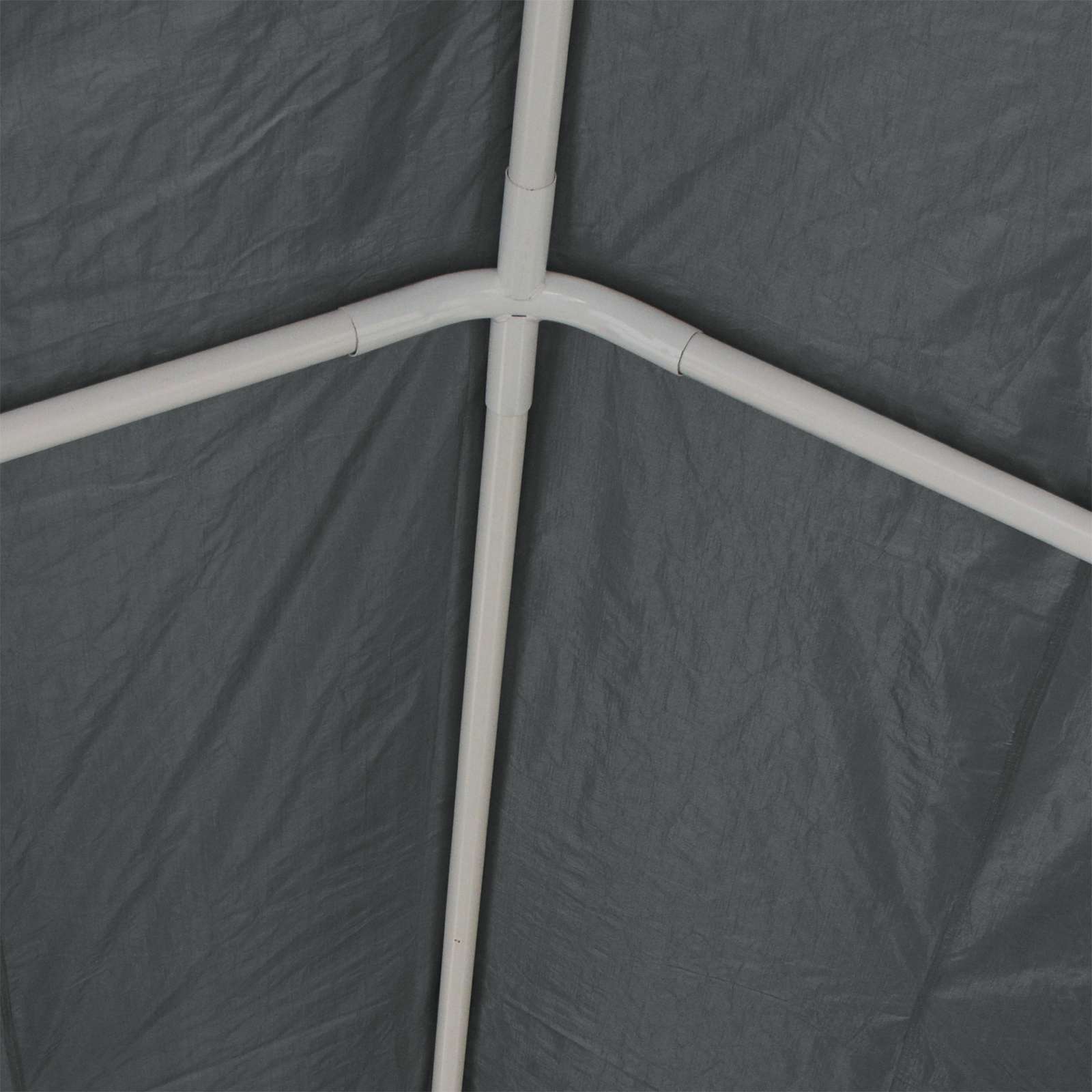 Zeltstoff ohne Gestell Grau 8 x 4 m PE
